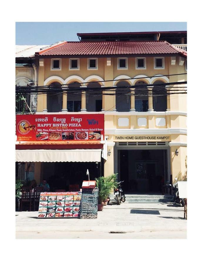 Twin Home Guesthouse Kampot Exterior foto